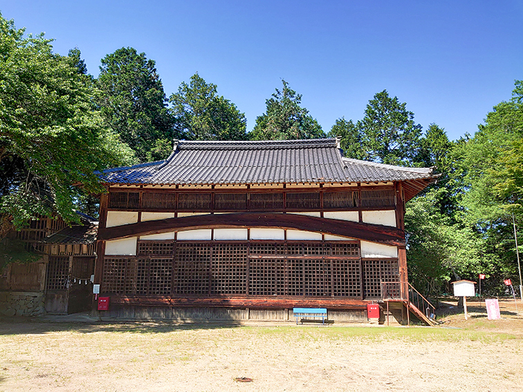 富田下諏訪社_廻り舞台